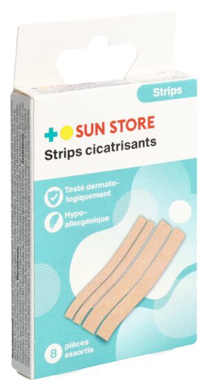 SUN STORE Wundverschluss-Strips assortiert   8 Stk