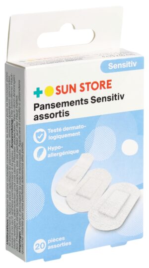 SUN STORE Sensitiv Pflaster assortiert      20 Stk