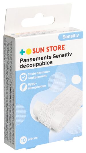 SUN STORE Sensitiv Pflaster zuschneidbar    10 Stk
