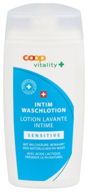 COOP VITALITY Intimwaschlotion Sensitive    200 ml
