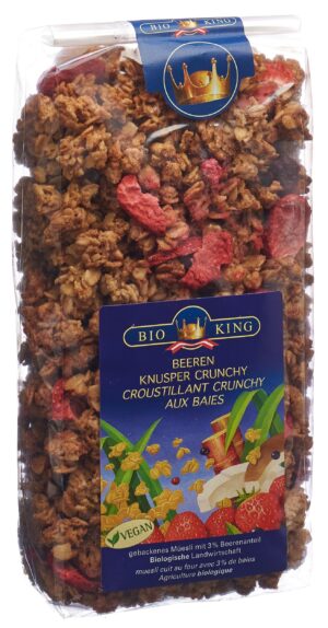 BIOKING Knusper Crunchy Beeren           Btl 375 g