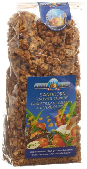 BIOKING Knusper Crunchy Sanddorn         Btl 375 g