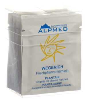 ALPMED Frischpflanzentüchlein Wegerich      13 Stk