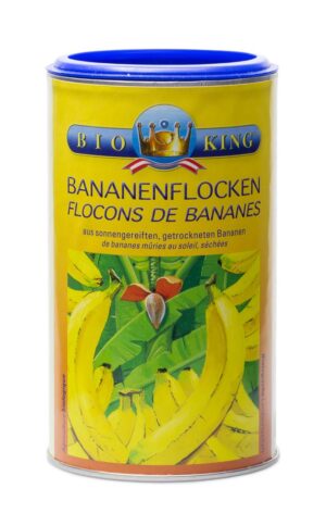 BIOKING Bananenflocken getrocknet Bio Ds 200 g