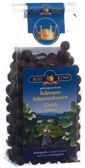 BIOKING Johannisbeeren schwa gefriergetro Btl 50 g