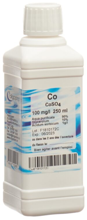 OLIGOPHARM Cobalt Lös 100 mg/l              250 ml