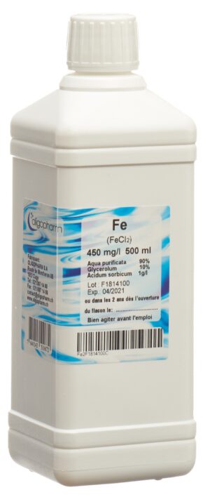 OLIGOPHARM Eisen Loes 450 mg/l 500 ml