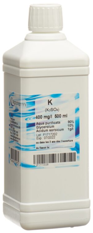 OLIGOPHARM Kalium Loes 400 mg/l 500 ml