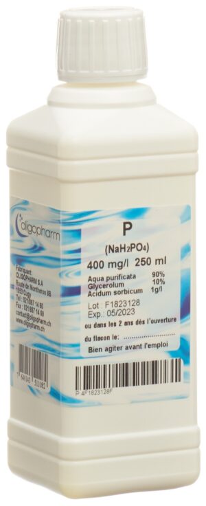 OLIGOPHARM Phosphor Lös 400 mg/l            250 ml