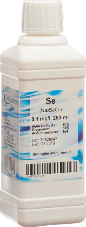 OLIGOPHARM Selen Lös 8 mg/l                 250 ml