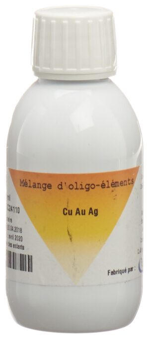 OLIGOPHARM Ernähr Kompl C24 Cu Au Ag        150 ml