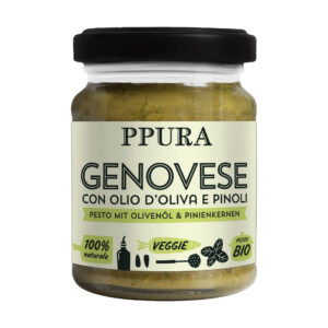 PPURA Pesto Basilico Genovese Bio 140 g