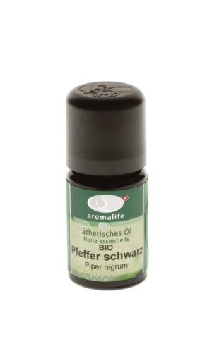 AROMALIFE Pfeffer schwarz Aeth/Oel BIO 5 ml