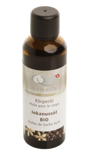 AROMALIFE Inkanuss Sacha Inchi Koerperoel BIO 75 ml
