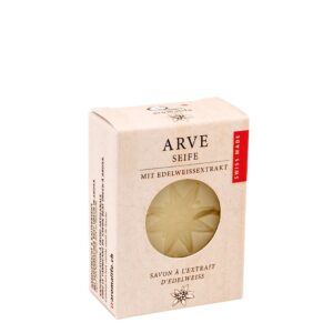 AROMALIFE ARVE Seife mit EdelweissextraKarton 90 g