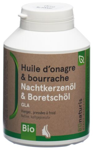 BIONATURIS Nachtke+Borret Kaps 500 mg Bio  180 Stk