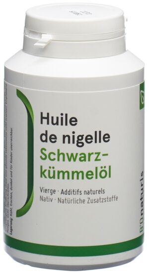 BIONATURIS Schwarzkümmelöl Kaps 500 mg     180 Stk