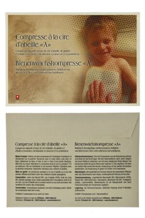 HOPISANA Bienenwachskompresse A akuter Hust  2 Stk