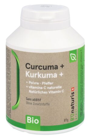 BIONATURIS Kurkuma Plus Kaps            Ds 180 Stk