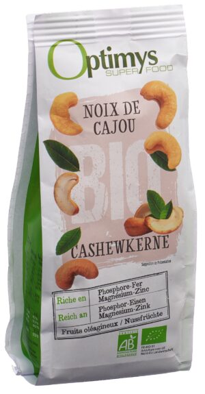 OPTIMYS Cashewkerne Bio                      200 g