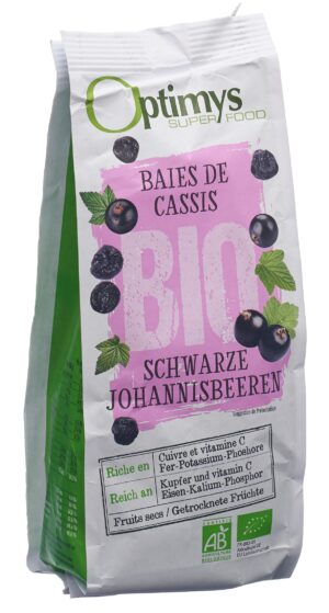 OPTIMYS Johannisbeeren Bio                   180 g