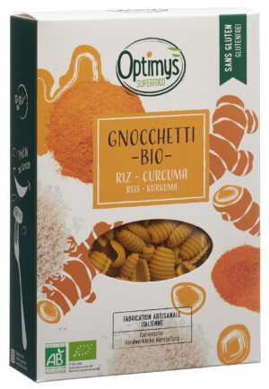 OPTIMYS Gnocchetti Kurkuma-Reis Bio      Btl 250 g