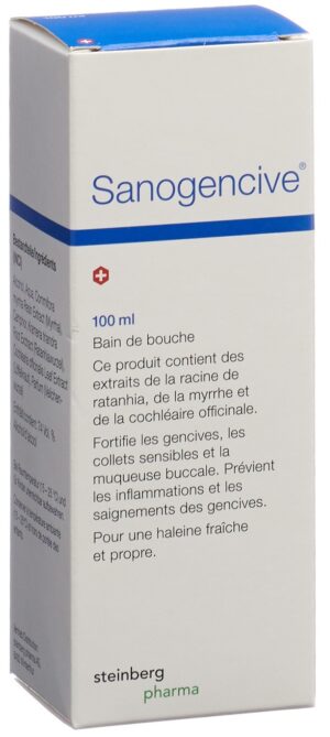 SANOGENCIVE Mundwasser                   Fl 100 ml