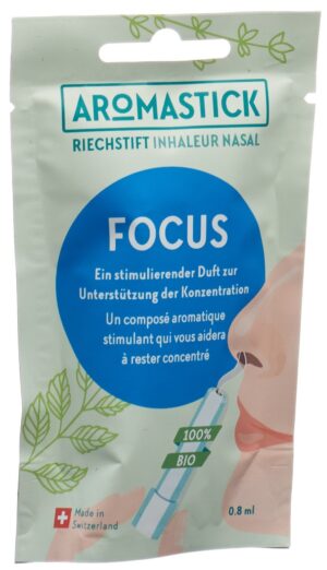 AROMASTICK Riechstift 100% Bio Focus           Btl
