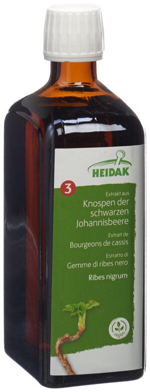 HEIDAK Knospe Johannisb Ribes nigr Glyc Maz 500 ml