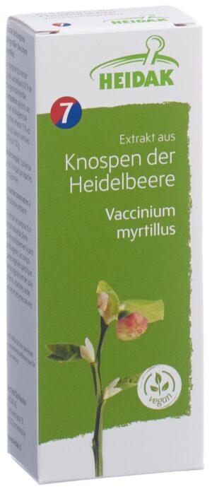 HEIDAK Knospe Heidelbeere Vacc myr Glyc MaFl 30 ml