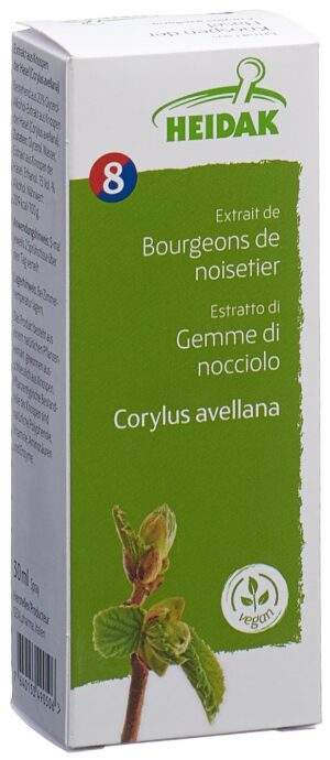 HEIDAK Knospe Hasel Corylus avell Glyc Maz 30 ml