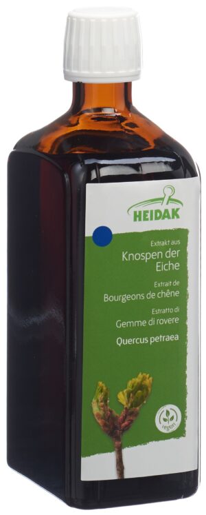 HEIDAK Knospe Eiche Quercus petra Glyc Maz 500 ml