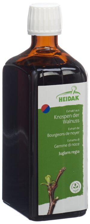 HEIDAK Knospe Walnuss Juglans reg Glyc Maz 500 ml
