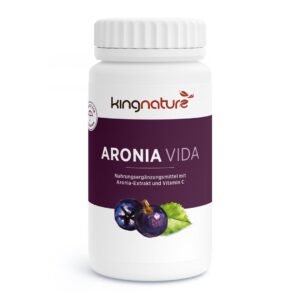 KINGNATURE Aronia Vida Extrakt Kaps 500 mg 100 Stk