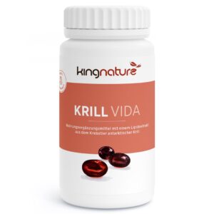 KINGNATURE Krill Vida Kaps                 120 Stk