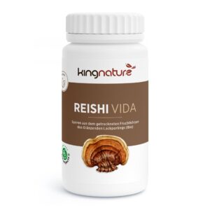 KINGNATURE REISHI VIDA Kaps 300 mg Bio SDs 120 Stk
