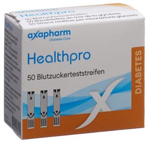 HEALTHPRO-X1 Blutzucker-Teststreifen        50 Stk