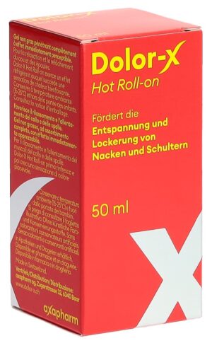 DOLOR-X Hot Roll-on                  Roll-on 50 ml