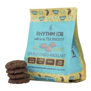 RHYTHM108 Teegebaeck Double Choco-Hazelnut 135 g
