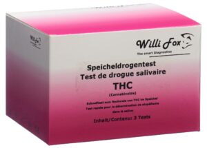 WILLI FOX Drogentest THC Speichel 3 Stk