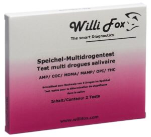 WILLI FOX Drogentest Multi 6 Partydro Spei 2 Stk