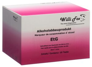 WILLI FOX Alkoholabbauprodukt EtG Urin      10 Stk