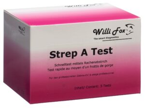 WILLI FOX Strep A Test                       5 Stk