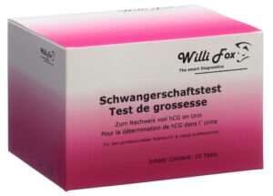 WILLI FOX Schwangerschaftstest Urin         10 Stk