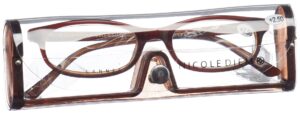 NICOLE DIEM Lesebrille 2.50dpt Cannes braun