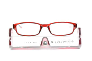 NICOLE DIEM Lesebrille 1.50dpt San Remo rot/cryst