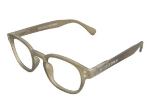 NICOLE DIEM Lesebrille 3.00dpt Romeo BB hellgrau