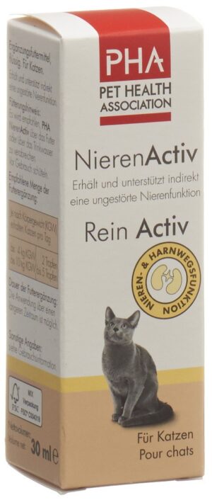 PHA NierenActiv für Katzen Tropfen        Fl 30 ml