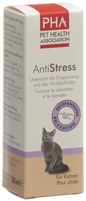 PHA Antistress für Katzen Tropfen         Fl 30 ml