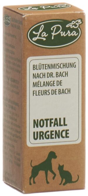 LAPURA Bachblütenmischung Notfall Glob vet    15 g